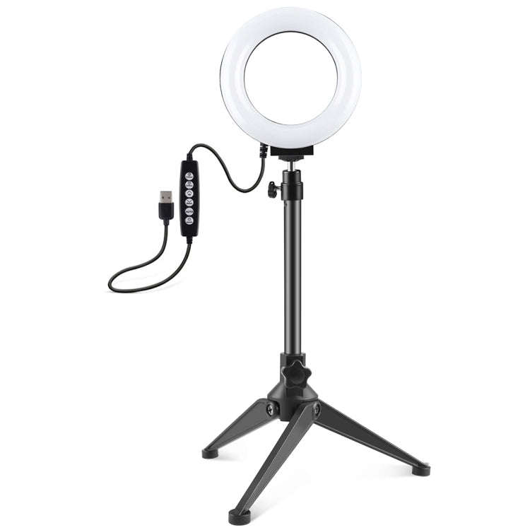 PULUZ 4.7 inch 12cm USB 10 Modes 8 Colors RGBW Dimmable LED Ring Vlogging Photography Video Light...