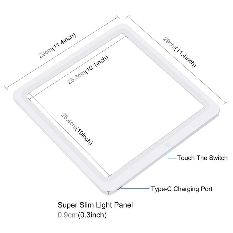 PULUZ 30cm Folding Ring Light Board Photo Lighting Studio Shooting Tent Box Kit Box with Shadowle...