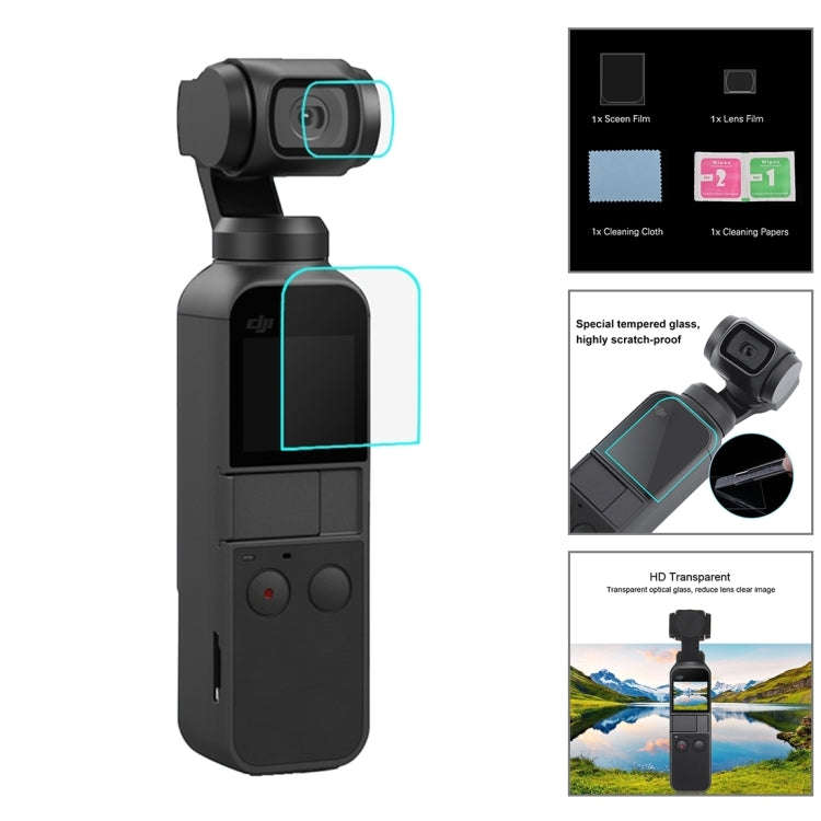 PULUZ 43 in 1 Accessories Total Ultimate Combo Kits for DJI Osmo Pocket with EVA Case (Chest Stra...