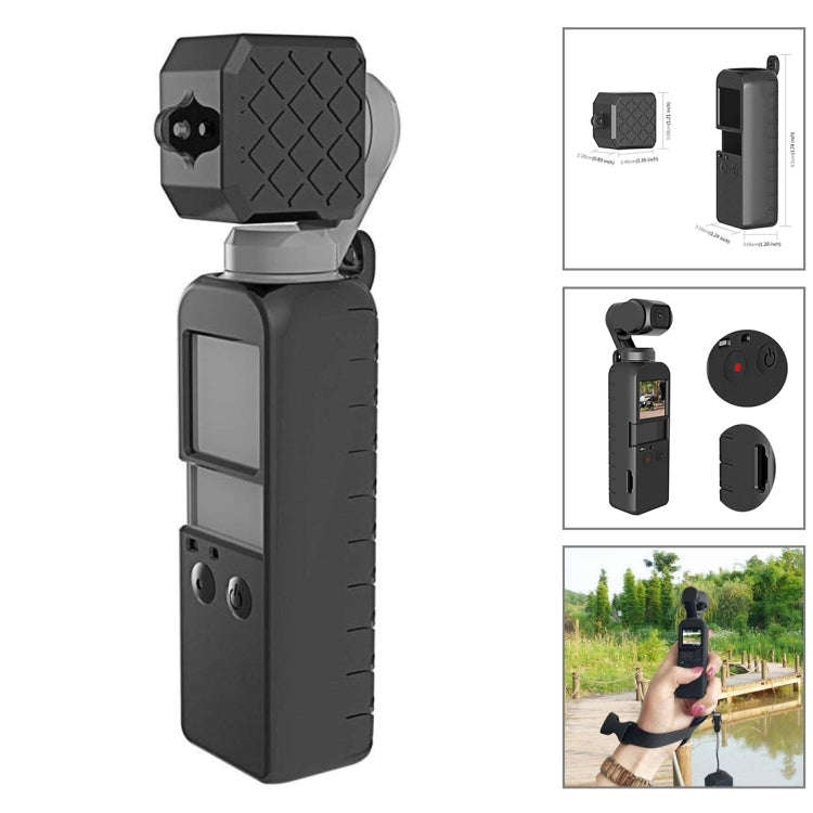 PULUZ 43 in 1 Accessories Total Ultimate Combo Kits for DJI Osmo Pocket with EVA Case (Chest Stra...