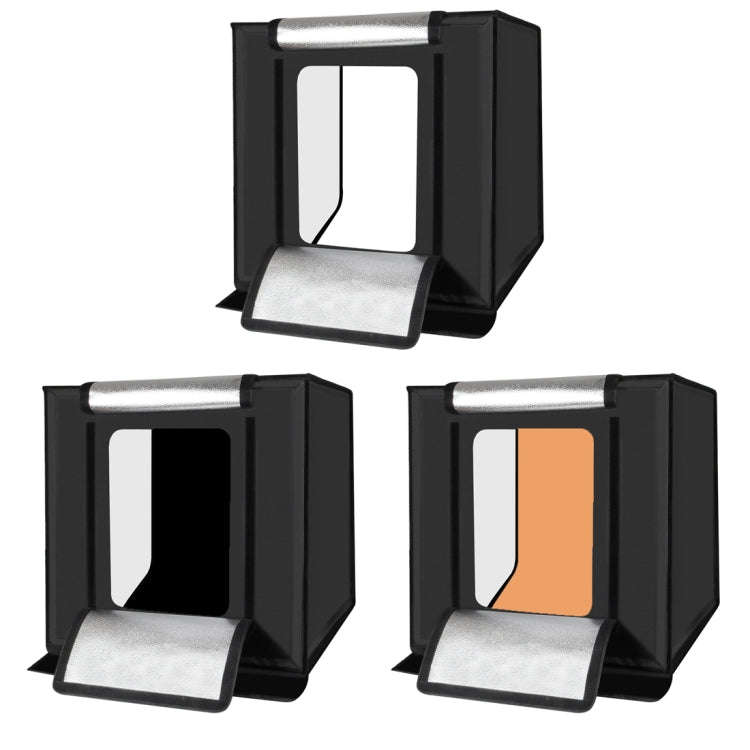 PULUZ Photography Background PVC Paper Kits for Studio Tent Box, 3 Colors (Black, White,Yellow), ...