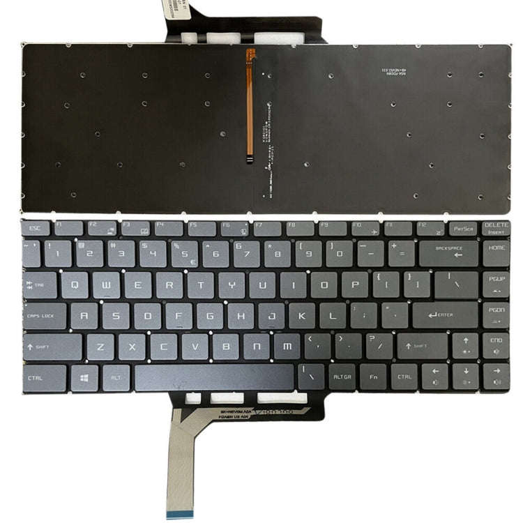 US Version Laptop Keyboard with Backlight for MSI GS65 / GS65VR / MS-16Q2 / Stealth 8SE /8SF / 8S...