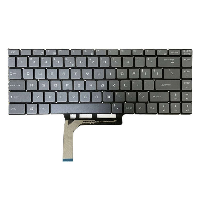 US Version Laptop Keyboard with Backlight for MSI GS65 / GS65VR / MS-16Q2 / Stealth 8SE /8SF / 8S...
