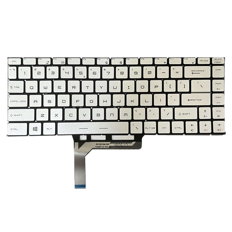 US Version Laptop Keyboard with Backlight for MSI GS65 / GS65VR / MS-16Q2 / Stealth 8SE /8SF / 8S...