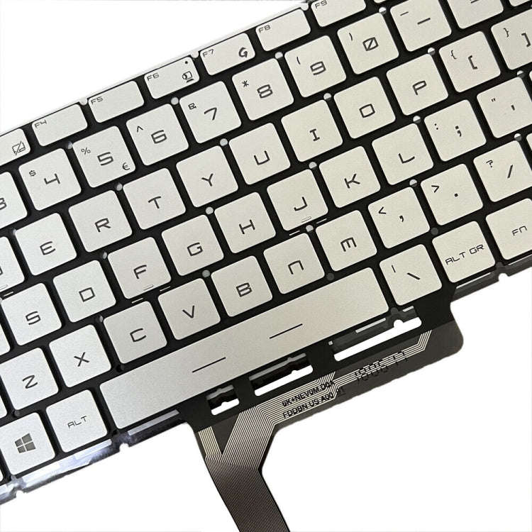 US Version Laptop Keyboard with Backlight for MSI GS65 / GS65VR / MS-16Q2 / Stealth 8SE /8SF / 8S...