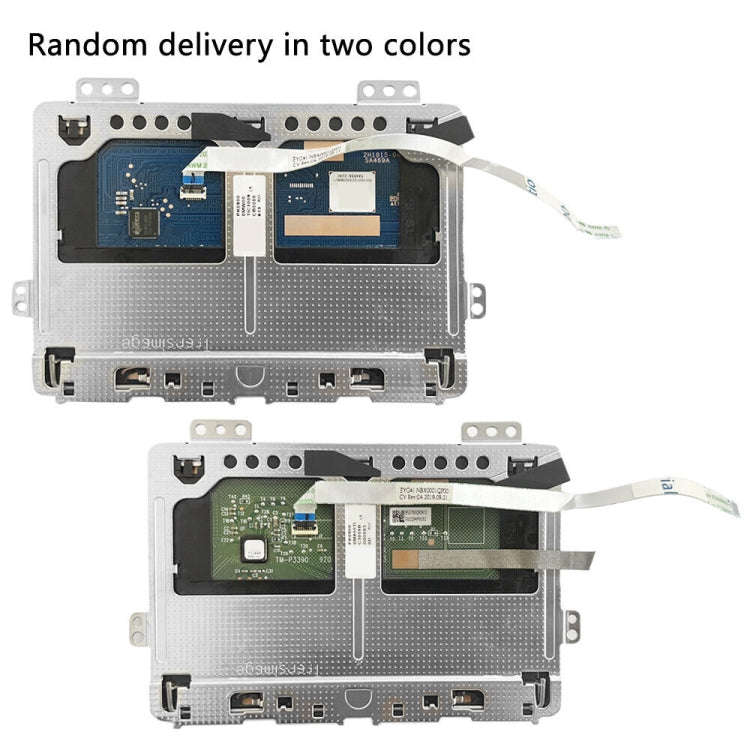Laptop Touchpad With Flex Cable For Lenovo YOGA C740-14IML 81TC C740-15IML 81TD (Dark Gray)