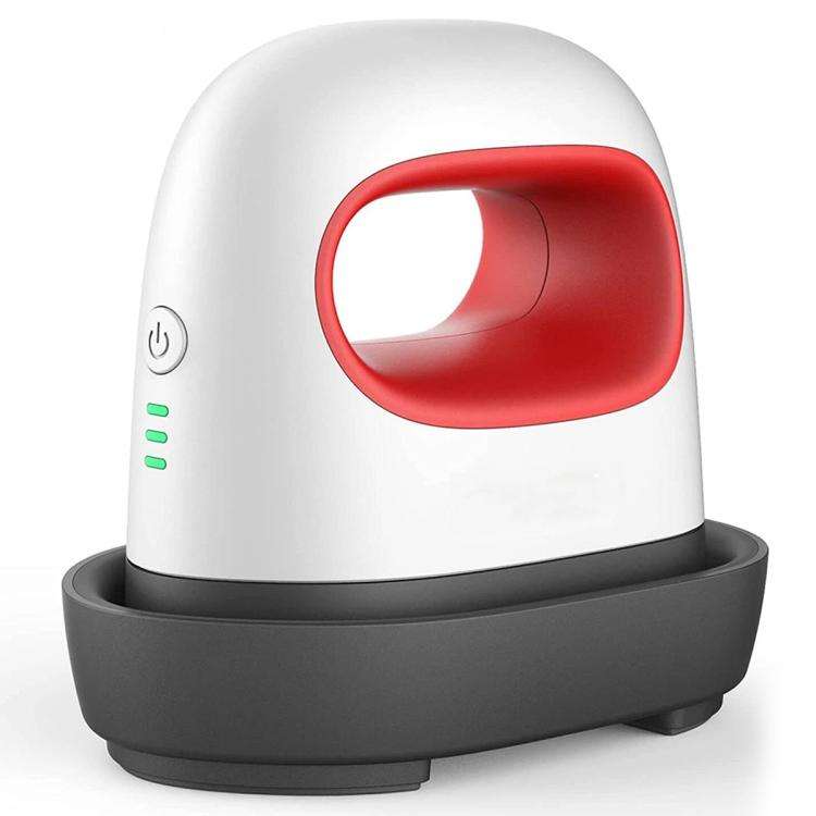 Multifunctional Mini Stamping Machine Clothes Cap Logo Heat Transfer, EU Plug (Red)