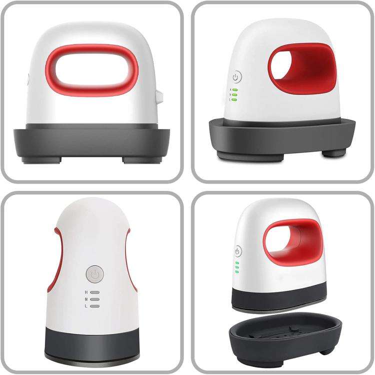 Multifunctional Mini Stamping Machine Clothes Cap Logo Heat Transfer, EU Plug (Red)