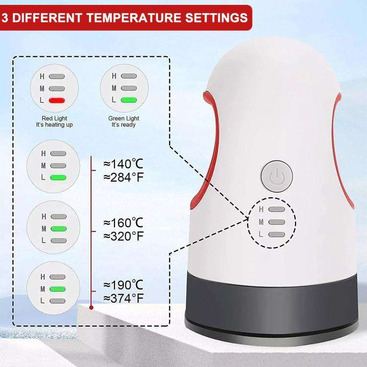 Multifunctional Mini Stamping Machine Clothes Cap Logo Heat Transfer, EU Plug (Red)