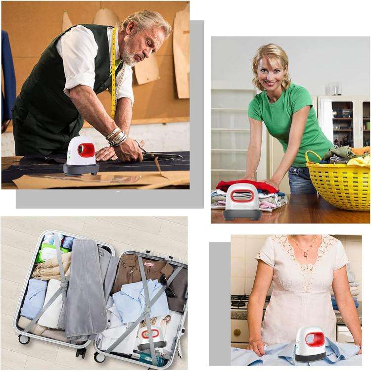 Multifunctional Mini Stamping Machine Clothes Cap Logo Heat Transfer, EU Plug (Red)