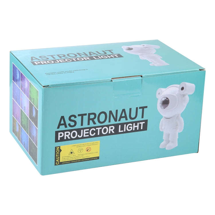 5W Astronaut Starry Sky Projection Lamp USB Night Light (White)