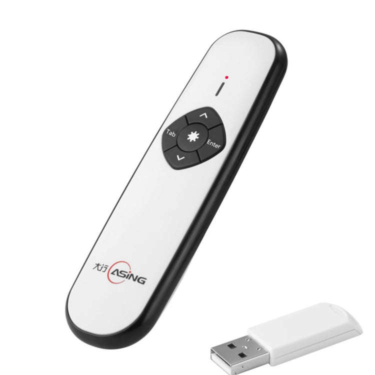 ASiNG A800 USB Charging 2.4GHz Wireless Presenter PowerPoint Clicker Representation Remote Contro...