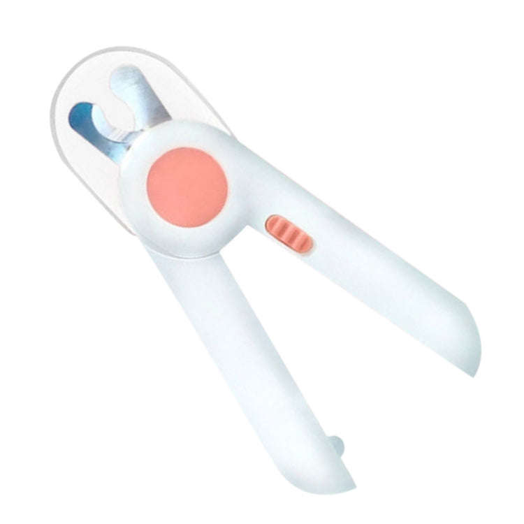 Pet Cat and Dog LED Light Nail Clippers (Pink)