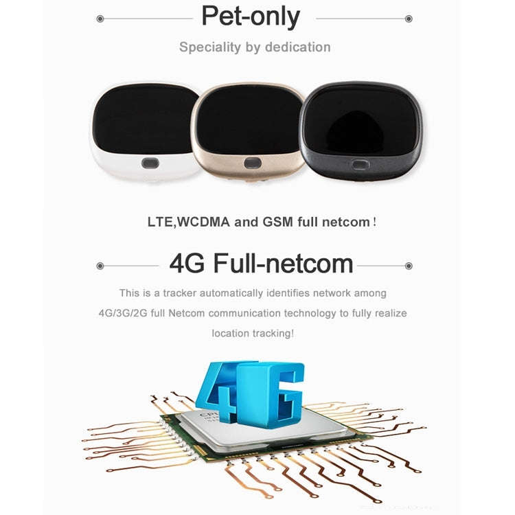RF-V43 B Style IP67 Waterproof GPS + LBS + WiFi Pet Locator Pet Collar Tracking Device For North ...