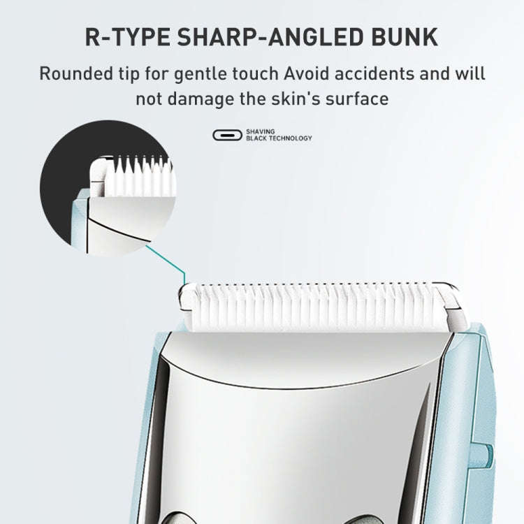 VGR V-203 Professional Pet Barber Electric Hair Clipper (Blue)