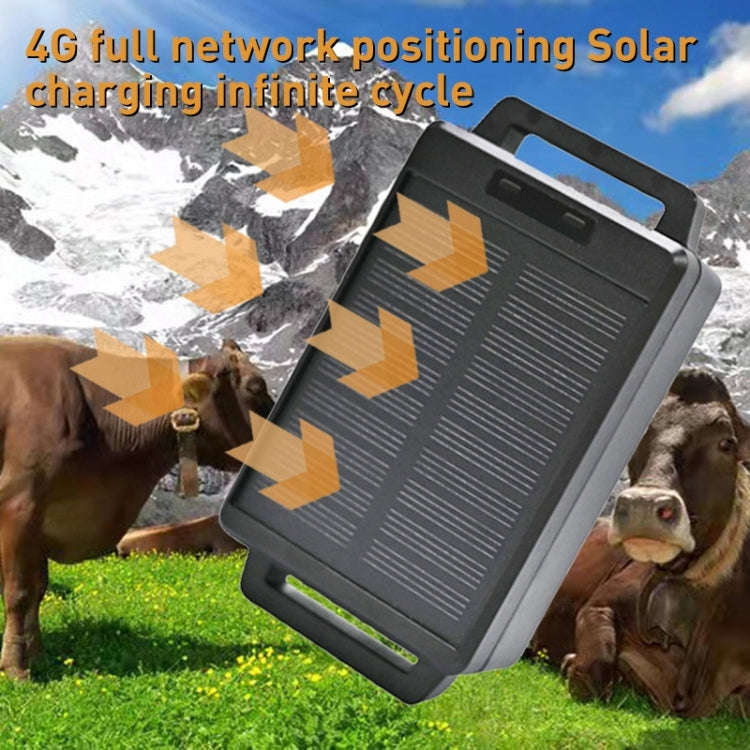 4G EU Version Intelligent Waterproof GPS Pet Tracker Solar Energy Cattle Sheep Position Locator