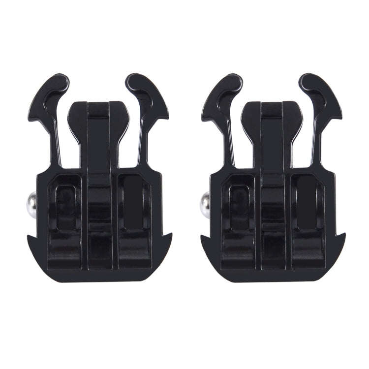 2 PCS PULUZ Horizontal Surface Quick Release Buckle for GoPro, Insta360, DJI and Other Action Cam...