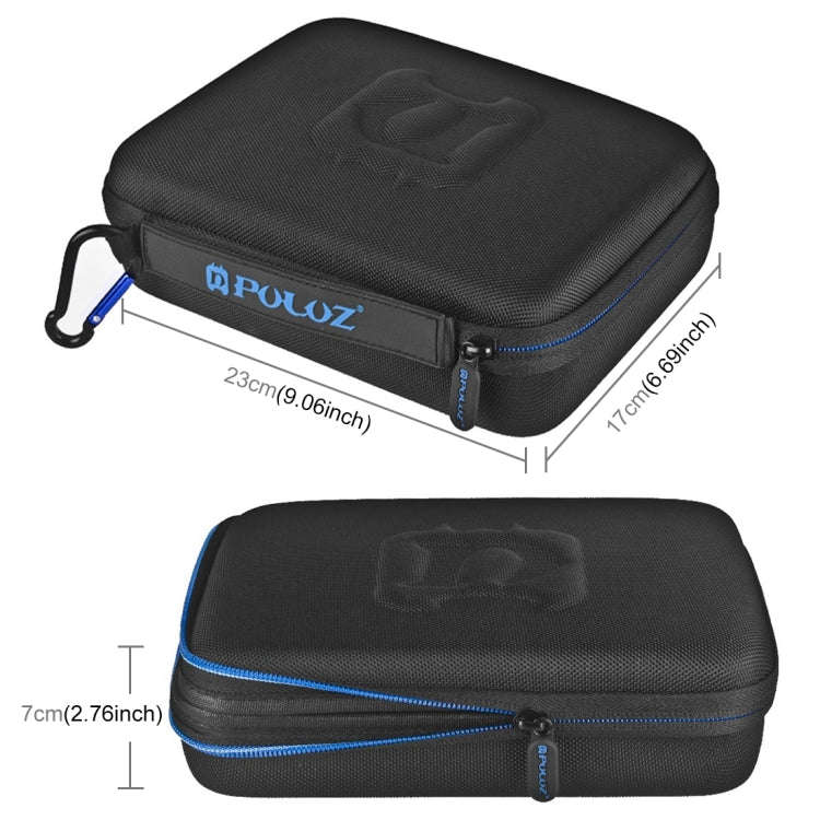 PULUZ Waterproof Carrying and Travel Case for for GoPro, Insta360, DJI and Other Action Cameras A...