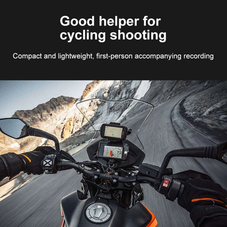 PULUZ Magnetic Quick Release Motorcycle Helmet Chin Strap Mount (Black)
