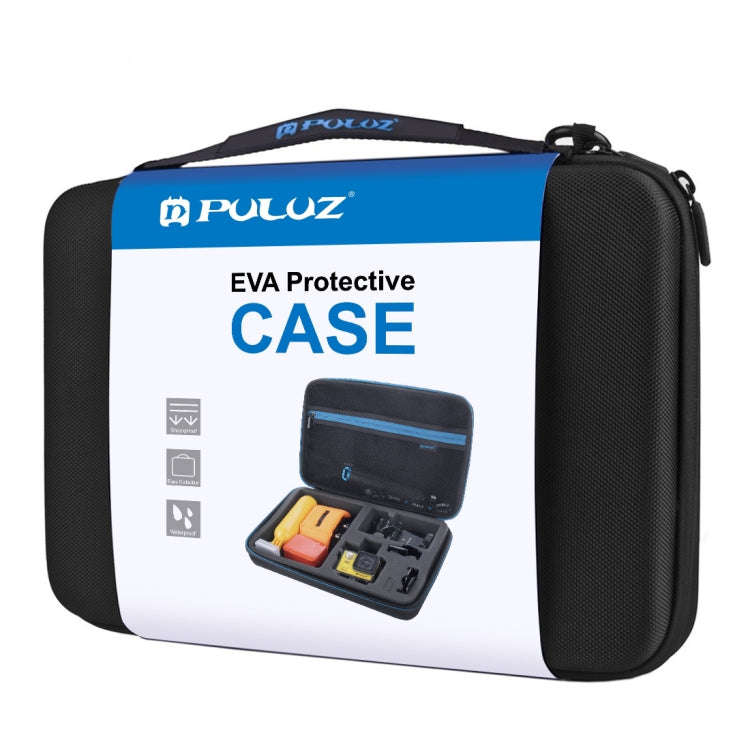 PULUZ Waterproof Carrying and Travel Case for GoPro, Insta360, DJI and Other Action Cameras Acces...