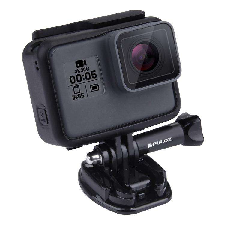 PULUZ 2 Flat Surface Mounts + 2 Adhesive Mount Stickers for PULUZ Action Sports Cameras Jaws Flex...