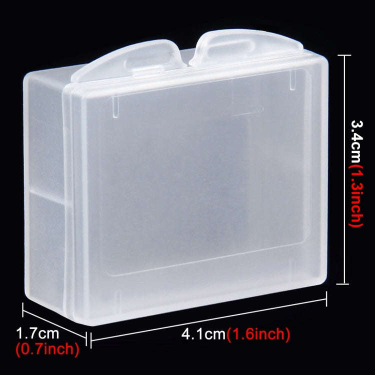 PULUZ Hard Plastic Transparent Battery Storage Box (for GoPro HERO8 Black /7 /6 /5 Battery)