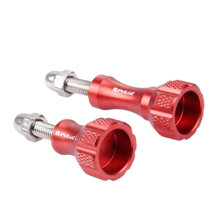 PULUZ CNC Aluminum Thumb Knob Stainless Bolt Nut Screw Set for GoPro Hero12 Black / Hero11 /10 /9...