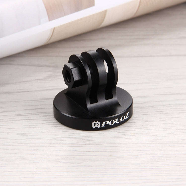 PULUZ 1/4 inch Screw Hole Tripod Mount CNC Adapter for GoPro, Insta360, DJI and Other Action Came...
