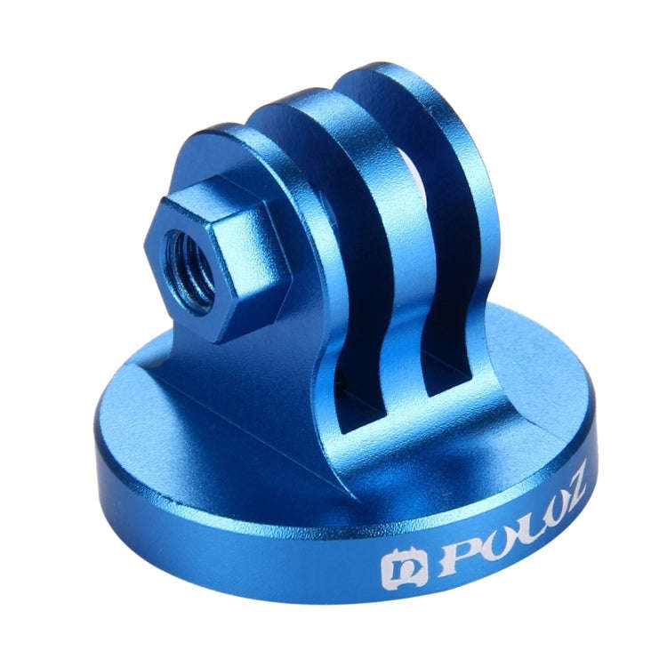 PULUZ 1/4 inch Screw Hole Tripod Mount CNC Adapter for GoPro, Insta360, DJI and Other Action Came...