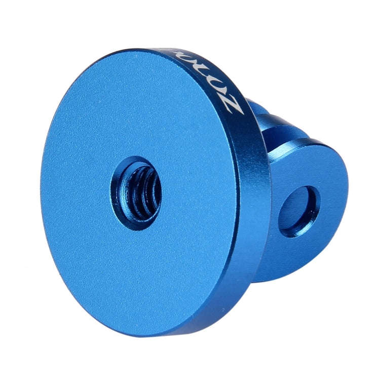 PULUZ 1/4 inch Screw Hole Tripod Mount CNC Adapter for GoPro, Insta360, DJI and Other Action Came...