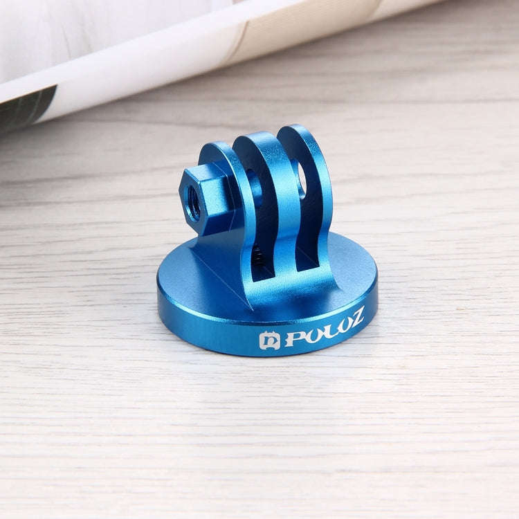 PULUZ 1/4 inch Screw Hole Tripod Mount CNC Adapter for GoPro, Insta360, DJI and Other Action Came...