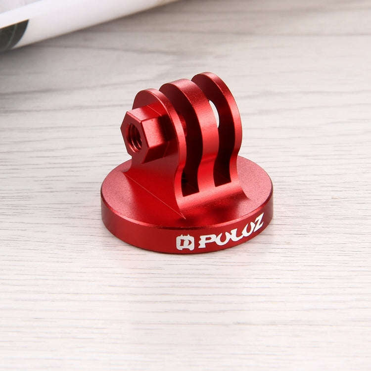 PULUZ 1/4 inch Screw Hole Tripod Mount CNC Adapter for GoPro, Insta360, DJI and Other Action Came...