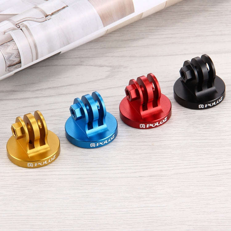PULUZ 1/4 inch Screw Hole Tripod Mount CNC Adapter for GoPro, Insta360, DJI and Other Action Came...
