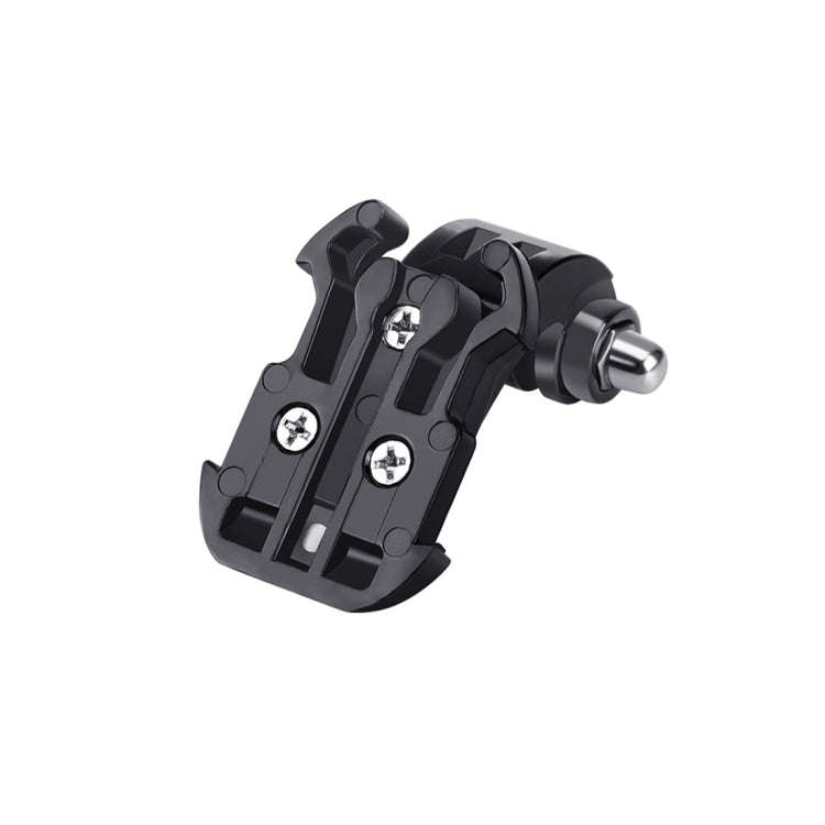 PULUZ Black Vertical Surface J-Hook Buckle Mount for PULUZ Action Sports Cameras Jaws Flex Clamp ...