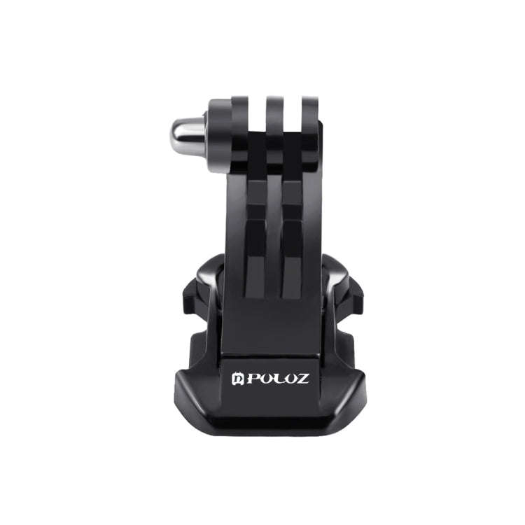PULUZ Black Vertical Surface J-Hook Buckle Mount for PULUZ Action Sports Cameras Jaws Flex Clamp ...
