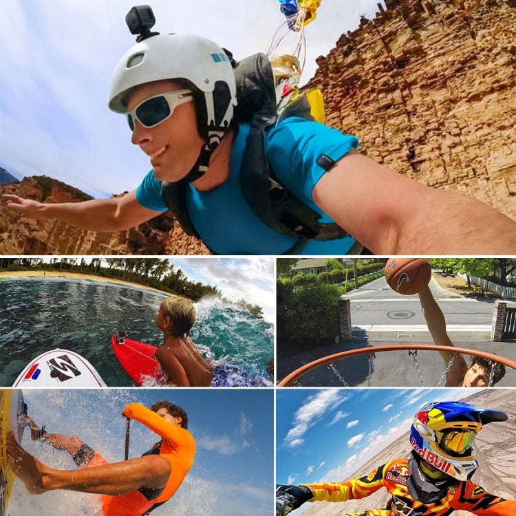 PULUZ 3 Flat Adhesive Pad Stickers + 3 Curved Adhesive Pad Stickers for GoPro, Insta360, DJI and ...
