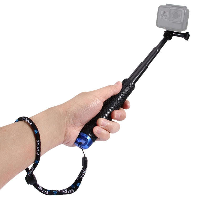 PULUZ Handheld Extendable Pole Monopod for GoPro, Insta360, DJI and Other Action Cameras, Length:...