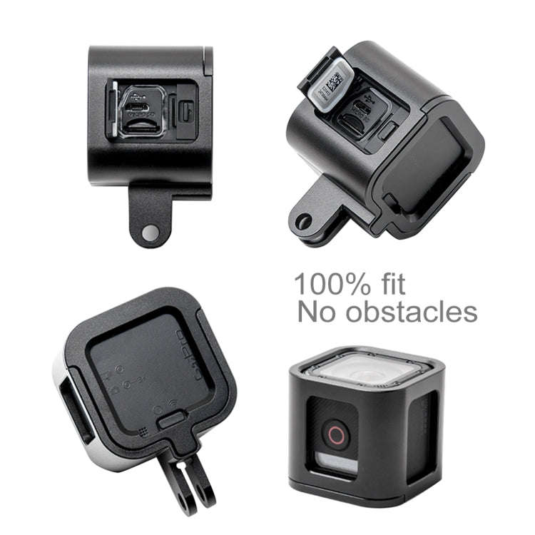 PULUZ Housing Shell CNC Aluminum Alloy Protective Cage with Insurance Frame for GoPro HERO5 Sessi...