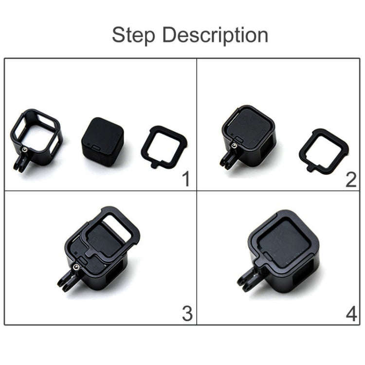 PULUZ Housing Shell CNC Aluminum Alloy Protective Cage with Insurance Frame for GoPro HERO5 Sessi...