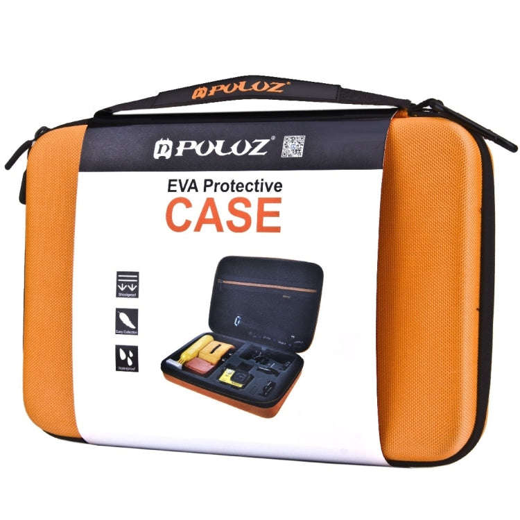 PULUZ Waterproof Carrying and Travel Case for for GoPro, Insta360, DJI and Other Action Cameras A...