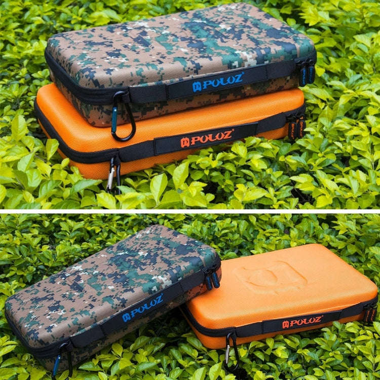PULUZ Waterproof Carrying and Travel Case for for GoPro, Insta360, DJI and Other Action Cameras A...