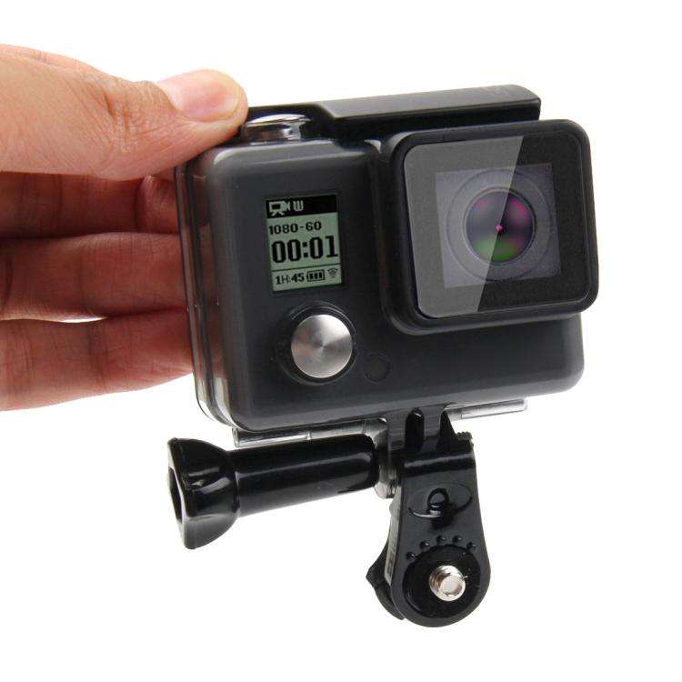 PULUZ Screw Tripod Mount Connecting Adapter for GoPro, Insta360, DJI and Other Action Cameras(Black)