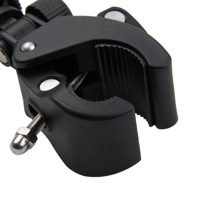PULUZ Motorcycle Bicycle Handlebar Holder with Tripod Mount & Screw for GoPro, Insta360, DJI and ...