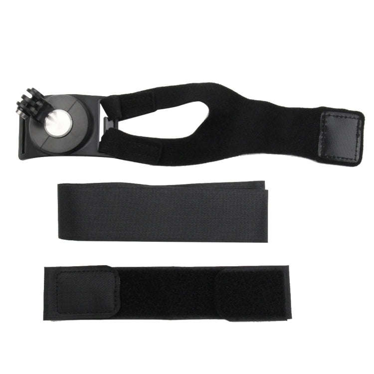 PULUZ 3 in 1 Hand Wrist Arm Leg Straps 360-degree Rotation Mount for GoPro, Insta360, DJI and Oth...