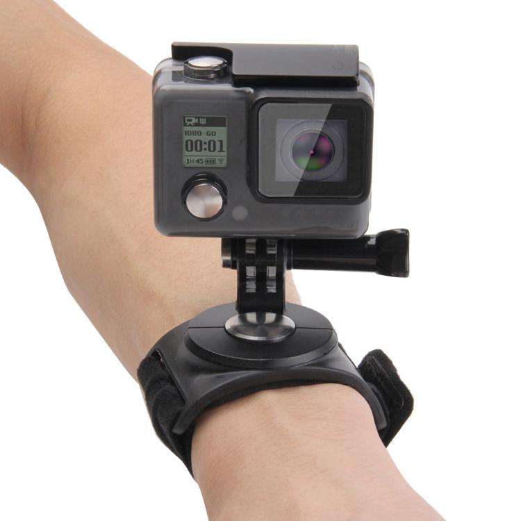 PULUZ 3 in 1 Hand Wrist Arm Leg Straps 360-degree Rotation Mount for GoPro, Insta360, DJI and Oth...