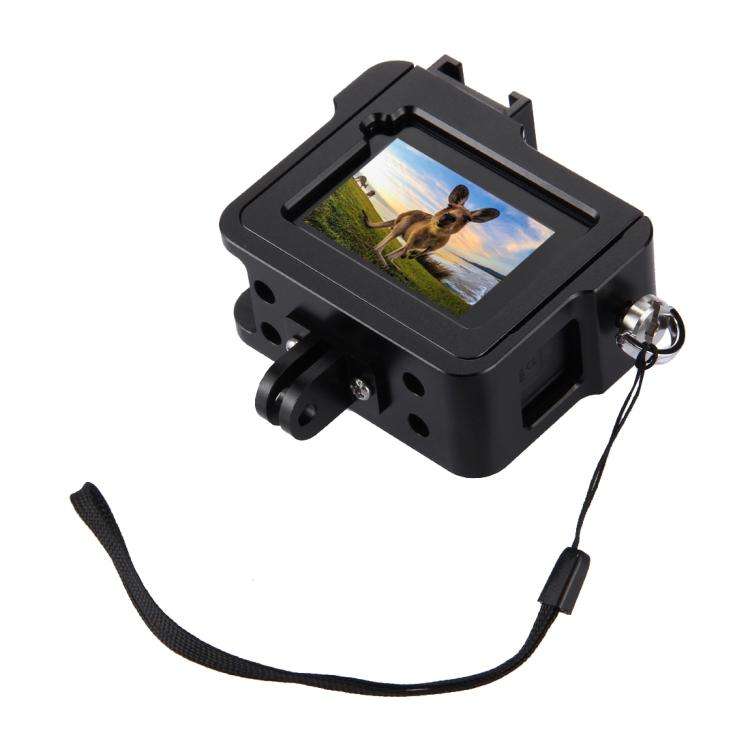 PULUZ Housing Shell CNC Aluminum Alloy Protective Cage with Insurance Frame & 52mm UV Lens for Go...