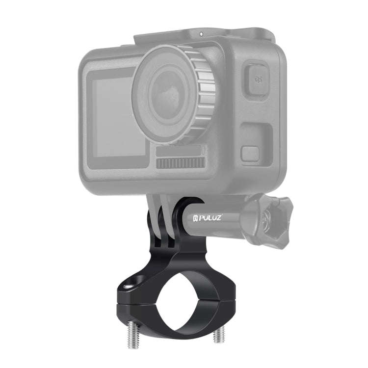 PULUZ Bike Handlebar Adapter Aluminum Mount for GoPro, Insta360, DJI and Other Action Cameras(Black)