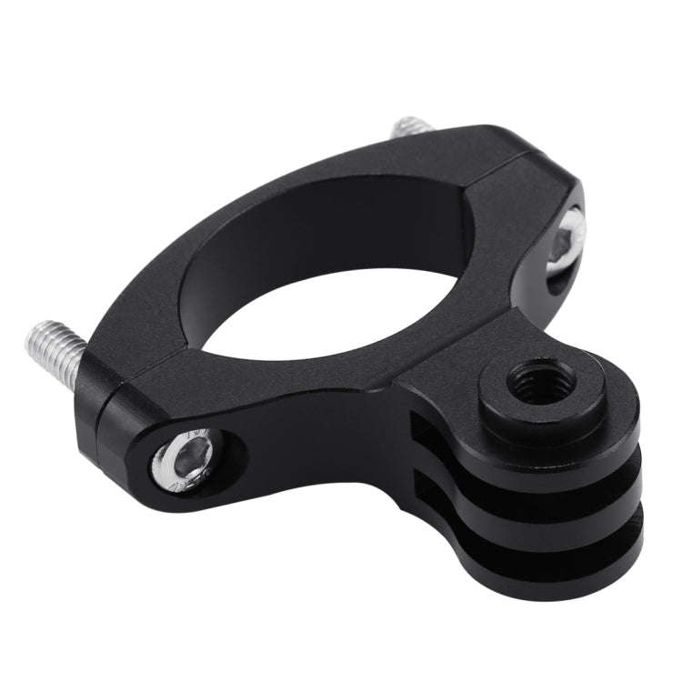 PULUZ Bike Handlebar Adapter Aluminum Mount for GoPro, Insta360, DJI and Other Action Cameras(Black)