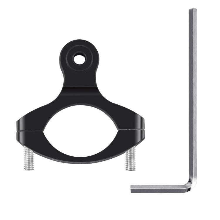 PULUZ Bike Handlebar Adapter Aluminum Mount for GoPro, Insta360, DJI and Other Action Cameras(Black)
