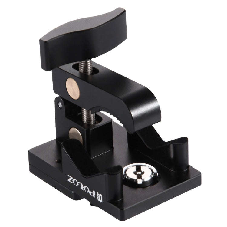 PULUZ Aluminium Alloy Mount Universal Fixing Clamp for GoPro, Insta360, DJI and Other Action Cameras
